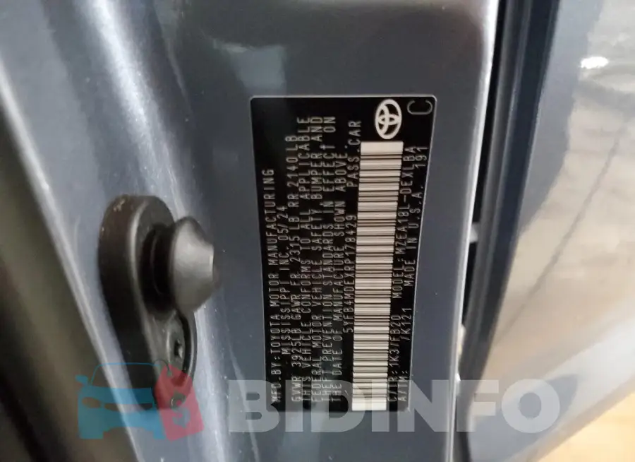 5YFB4MDEXRP178429 Photo# 12