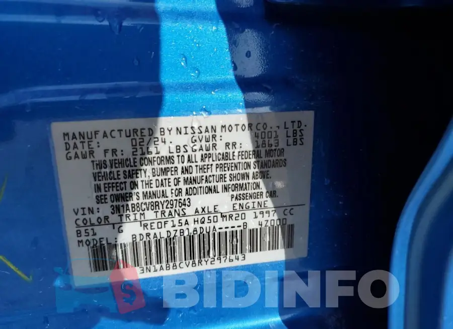3N1AB8CV8RY297643 Photo# 13