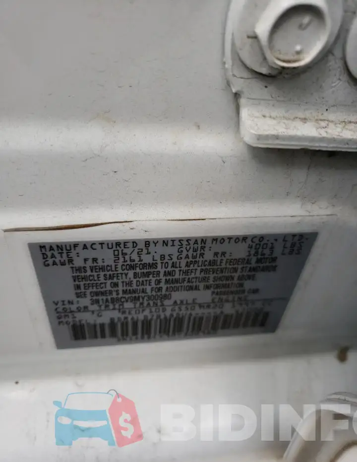3N1AB8CV9MY300980 Photo# 12
