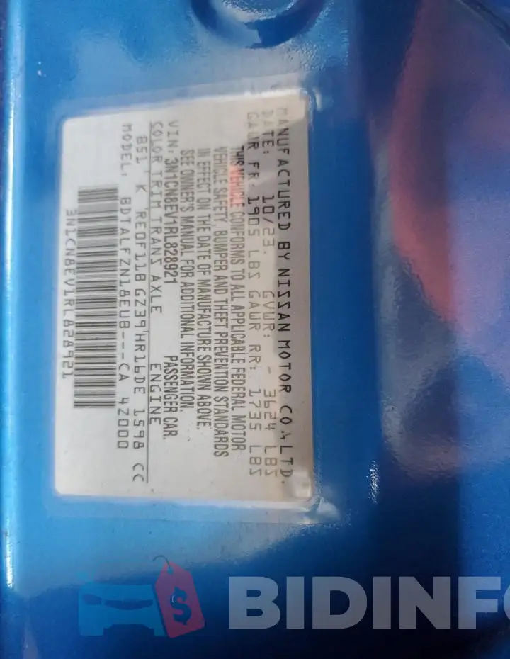 3N1CN8EV1RL828921 Photo# 12