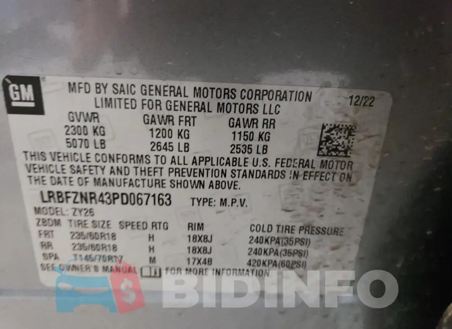 LRBFZNR43PD067163 Photo# 12