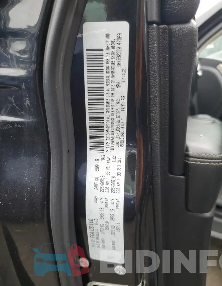 1C4PJMDB2GW161925 Photo# 14