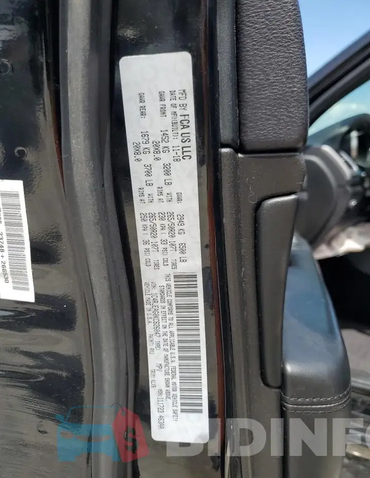 1C4RJEAG0KC626047 Photo# 13