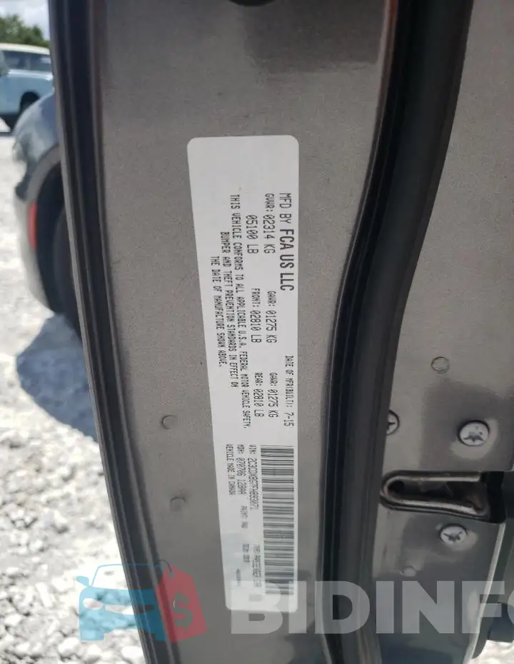 2C3CDXBG7FH893071 Photo# 13