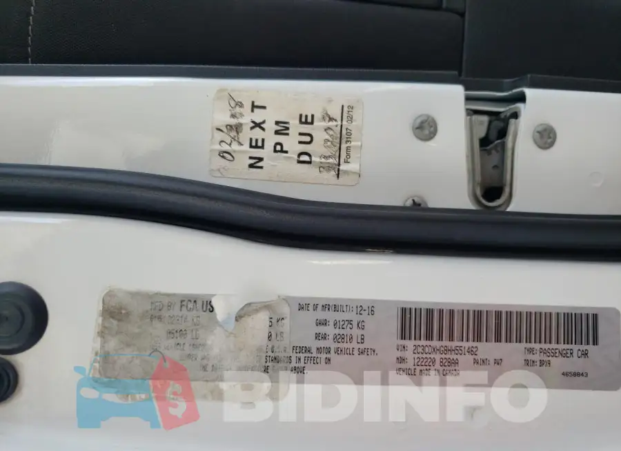 2C3CDXHG8HH551462 Photo# 12