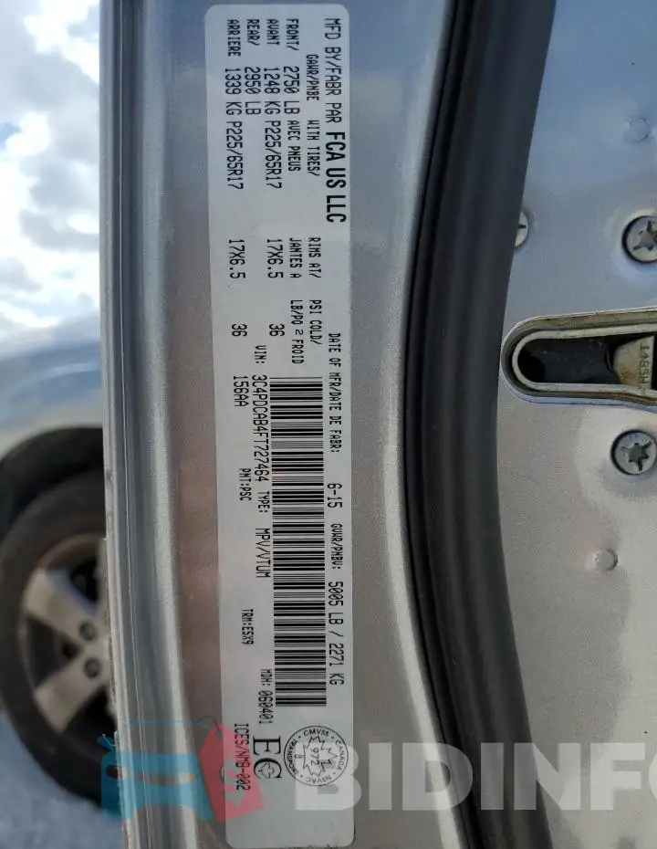 3C4PDCAB4FT727464 Photo# 13