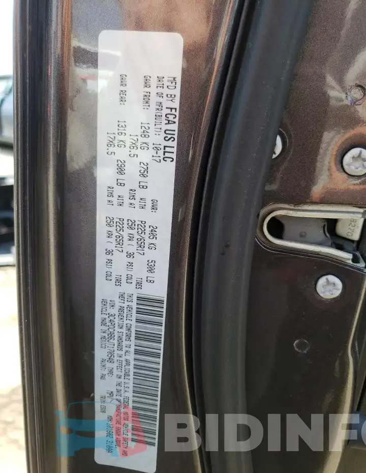 3C4PDCAB6JT170548 Photo# 14