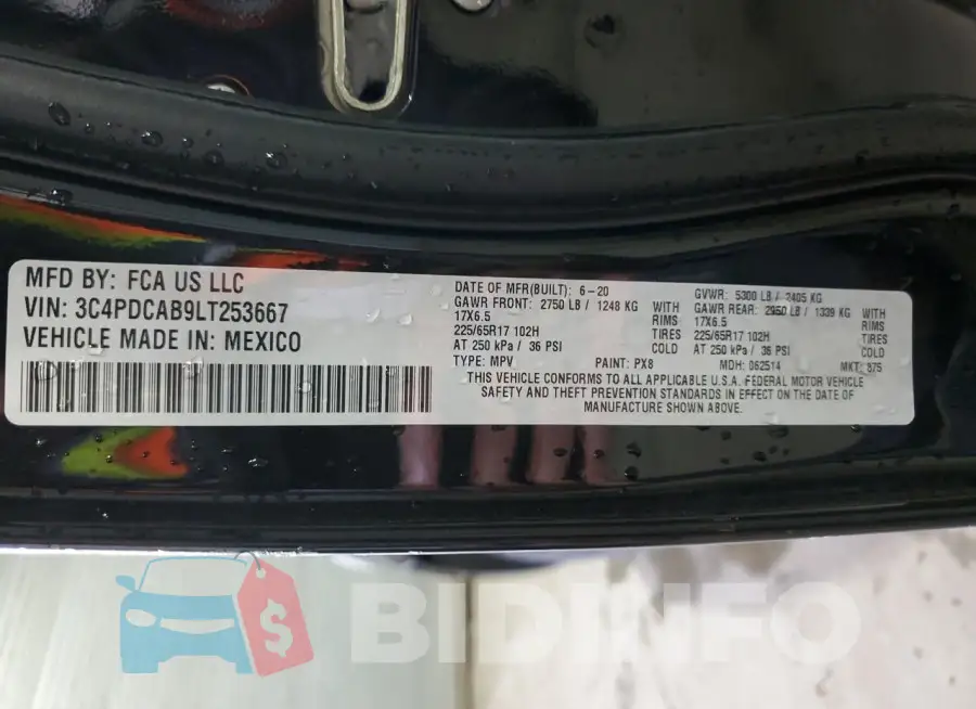 3C4PDCAB9LT253667 Photo# 13