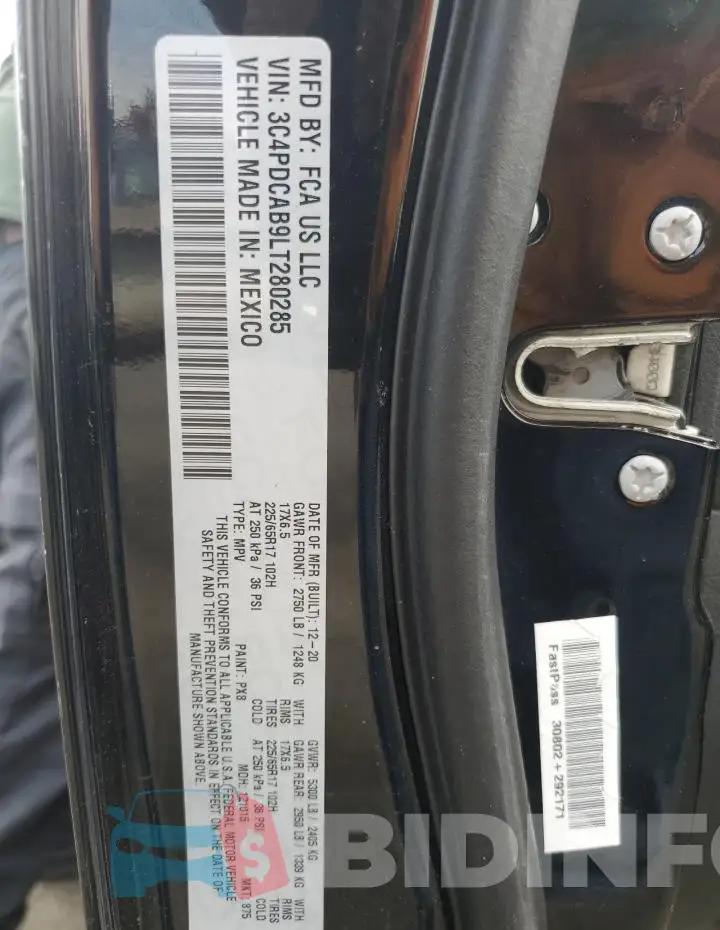 3C4PDCAB9LT280285 Photo# 13