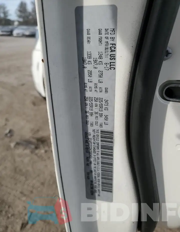 3C4PDCEG3HT683451 Photo# 13