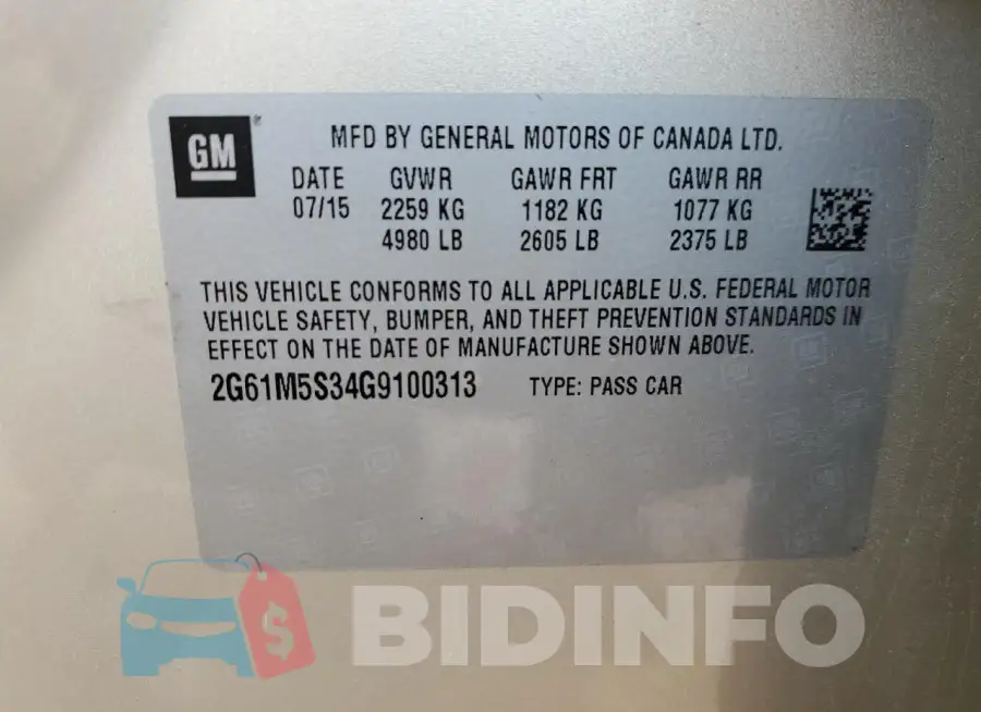2G61M5S34G9100313 Photo# 12