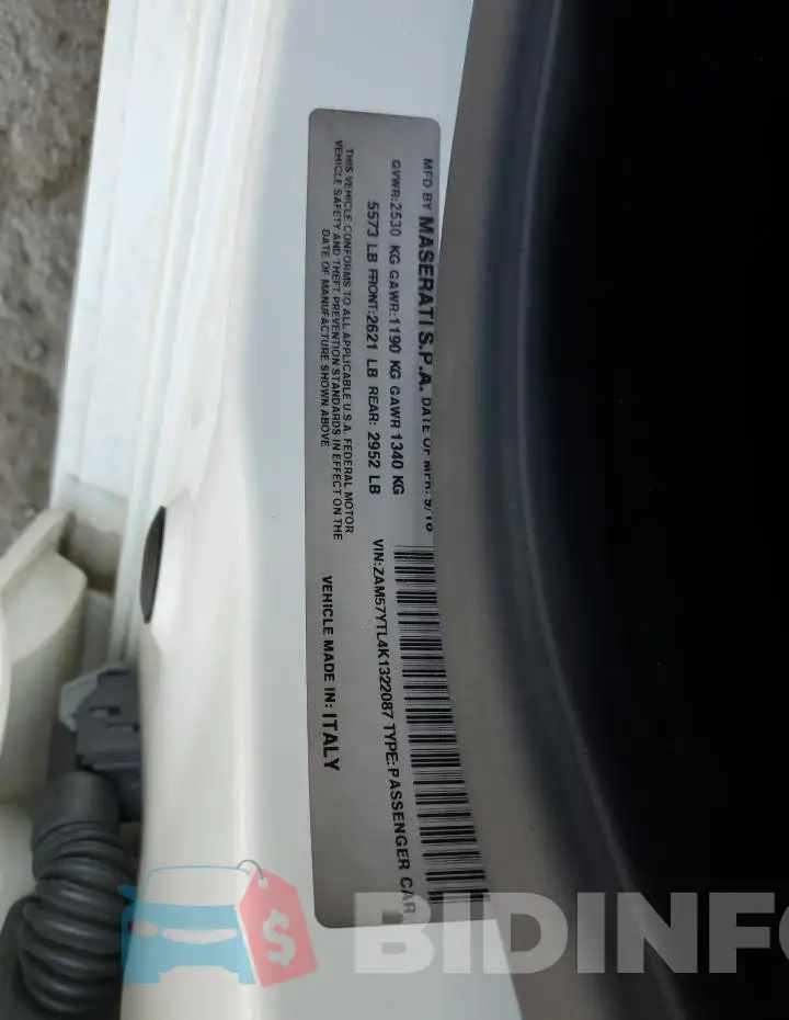 ZAM57YTL4K1322087 Photo# 12