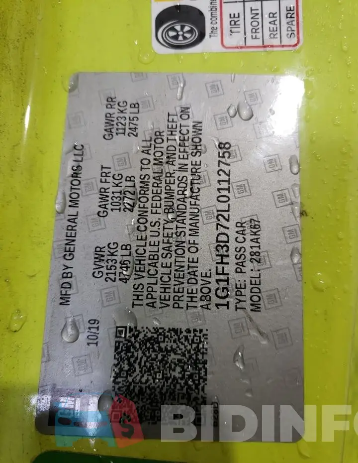 1G1FH3D72L0112758 Photo# 12
