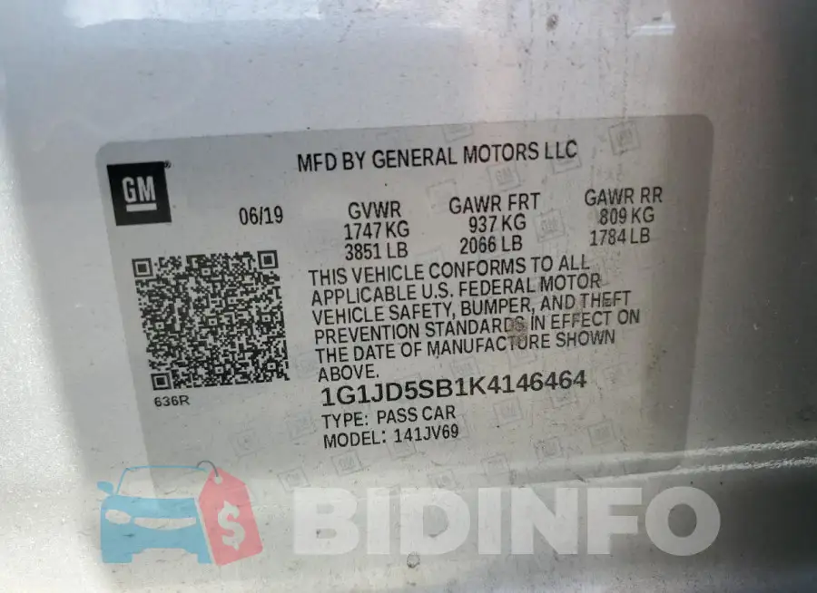 1G1JD5SB1K4146464 Photo# 12