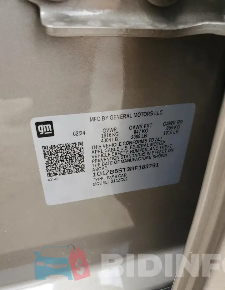 1G1ZB5ST3RF183791 Photo# 12