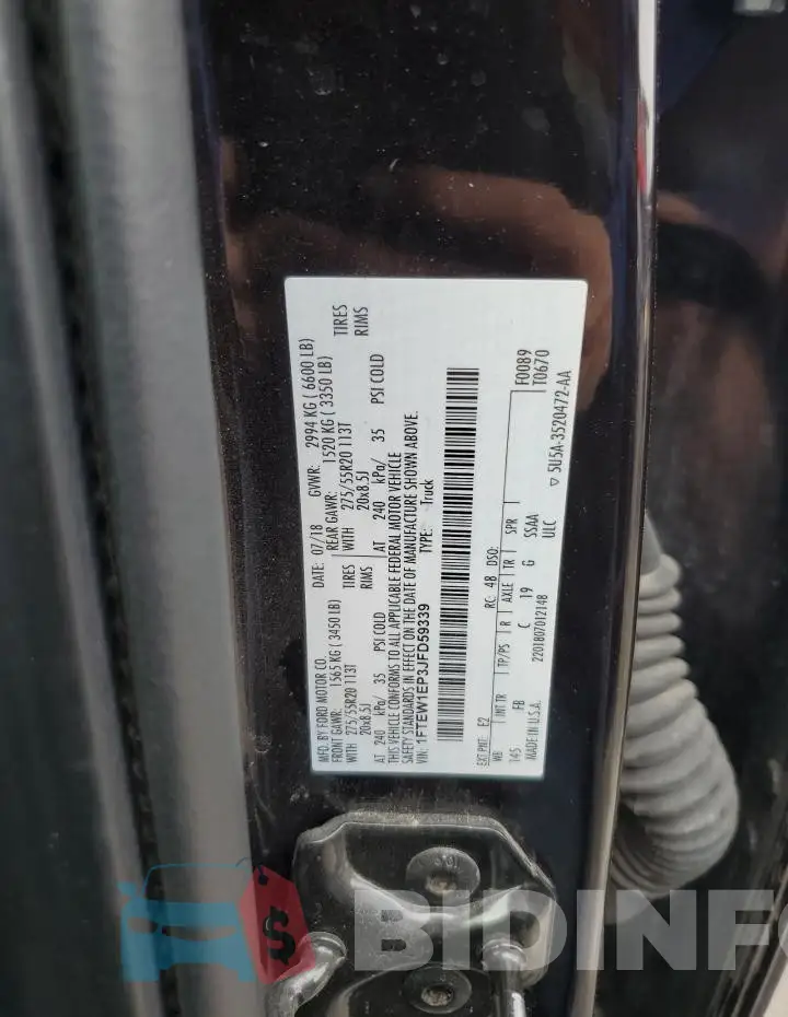 1FTEW1EP3JFD59339 Photo# 12