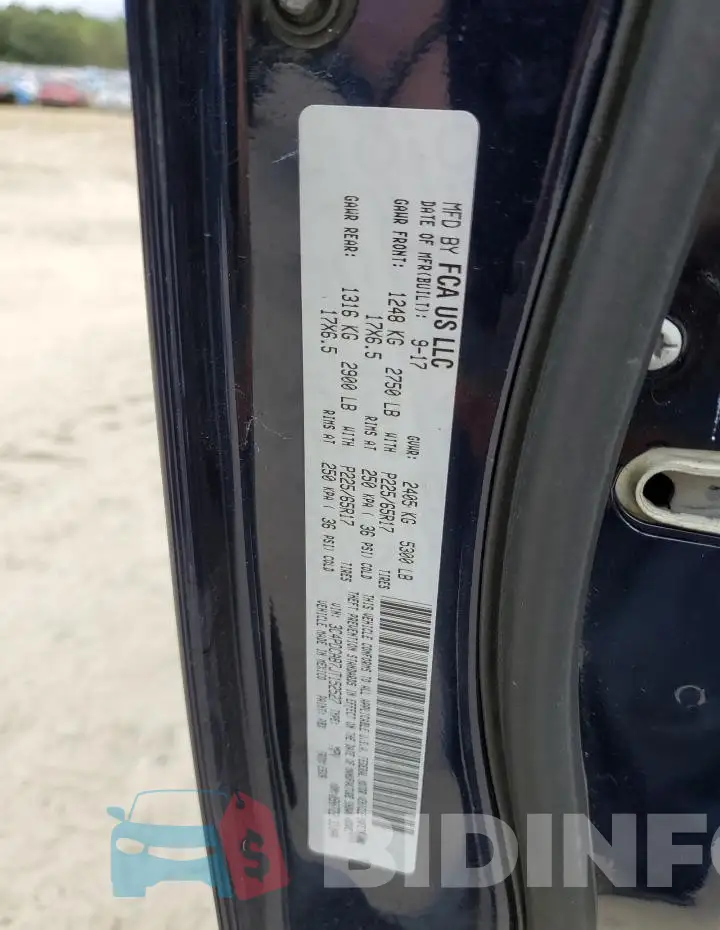 3C4PDCAB7JT152527 Photo# 13