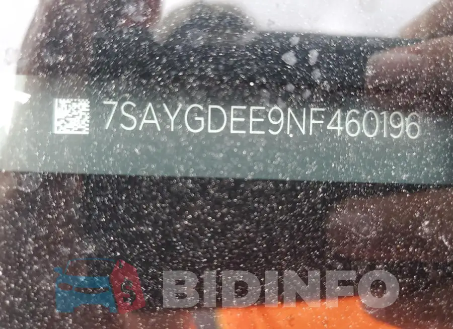7SAYGDEE9NF460196 Photo# 13