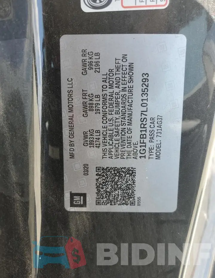 1G1FB1RS7L0135293 Photo# 12