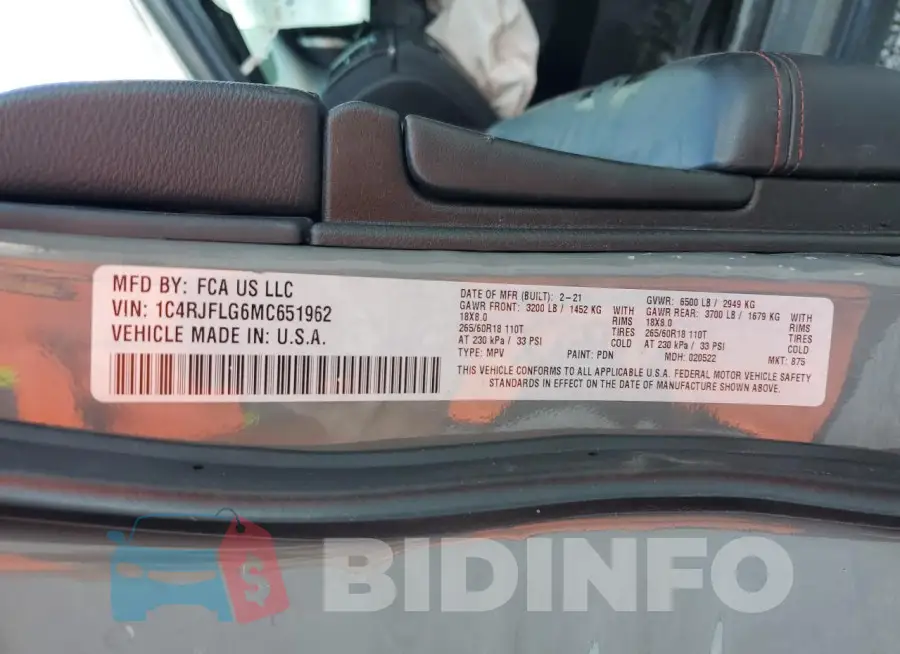 1C4RJFLG6MC651962 Photo# 14