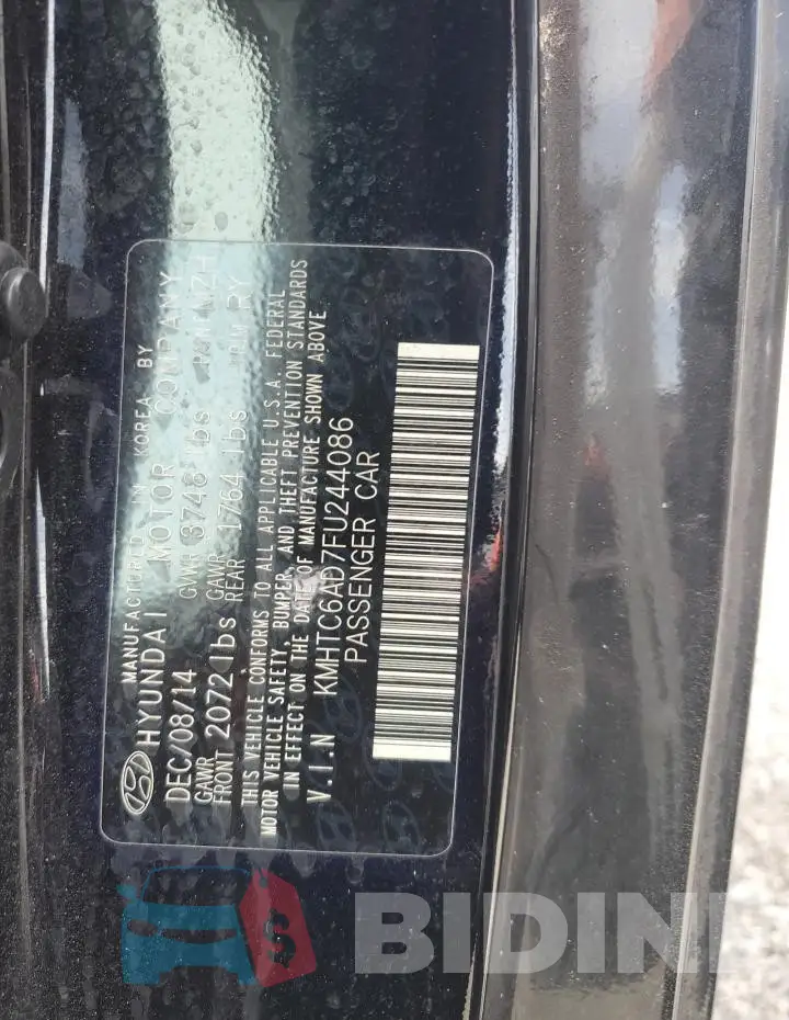 KMHTC6AD7FU244086 Photo# 13