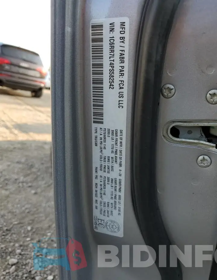 1C6RR7LT4PS582542 Photo# 13