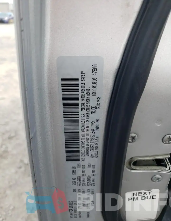 1C6RR7LT7KS571544 Photo# 12