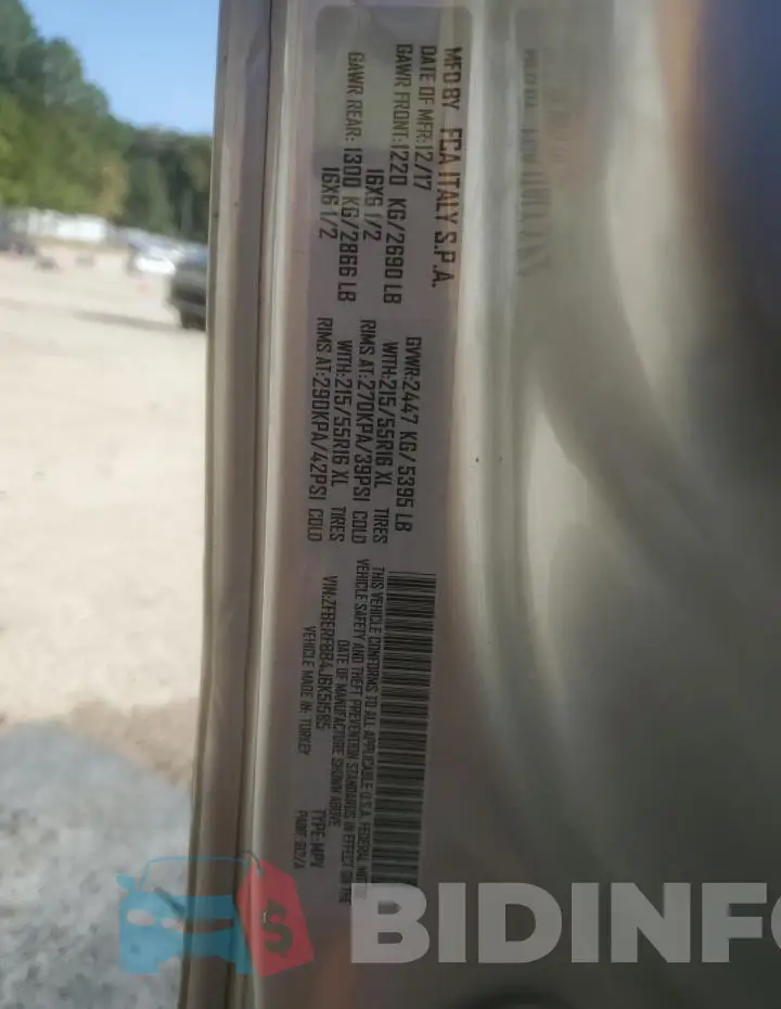ZFBERFBB4J6K51585 Photo# 13
