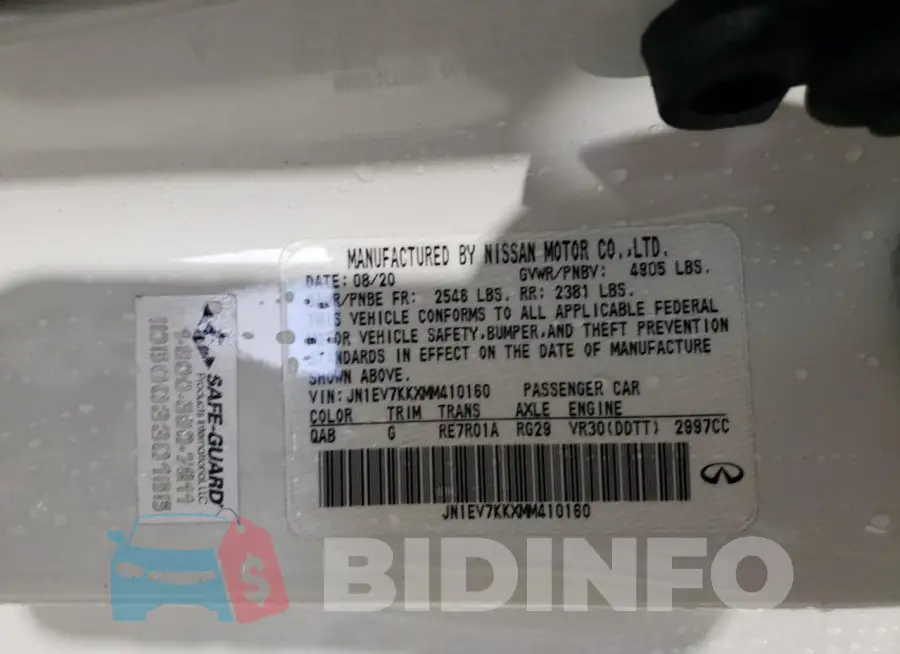 JN1EV7KKXMM410160 Photo# 12