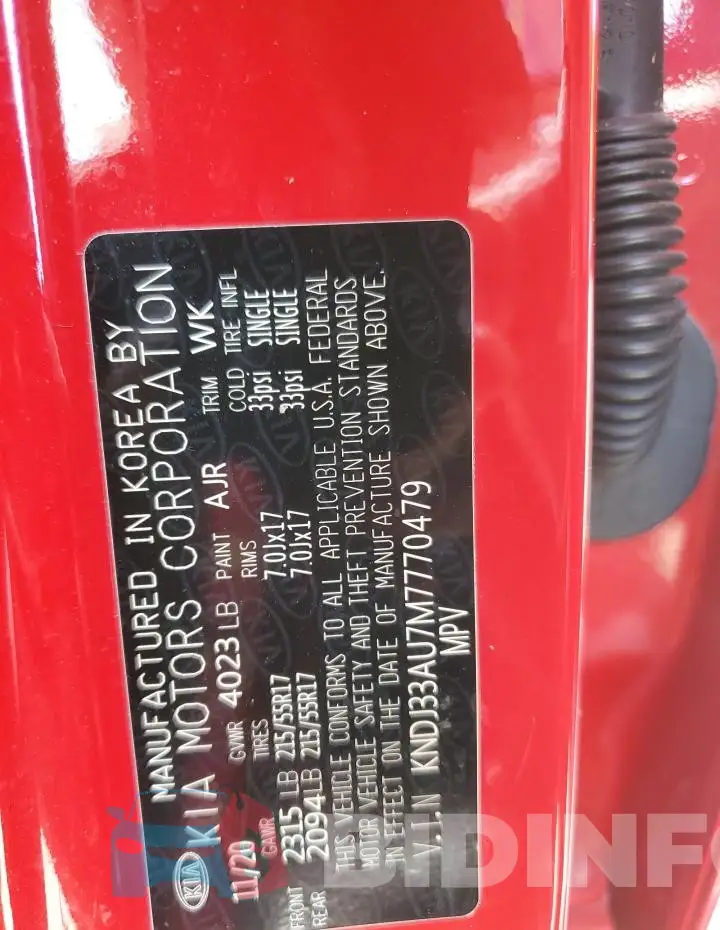 KNDJ33AU7M7770479 Photo# 13