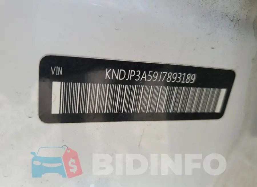 KNDJP3A59J7893189 Photo# 14