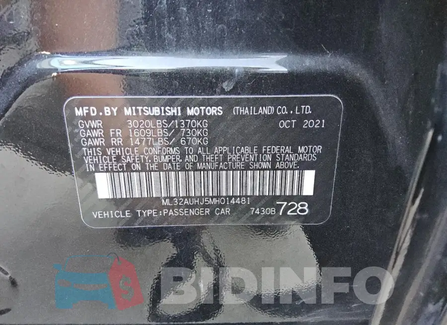 ML32AUHJ5MH014481 Photo# 12