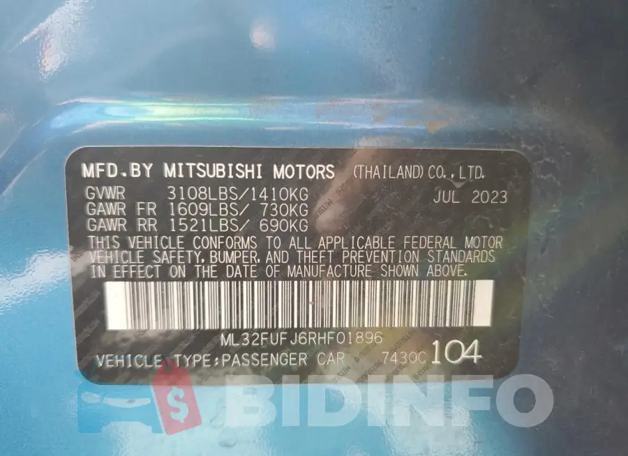 ML32FUFJ6RHF01896 Photo# 12