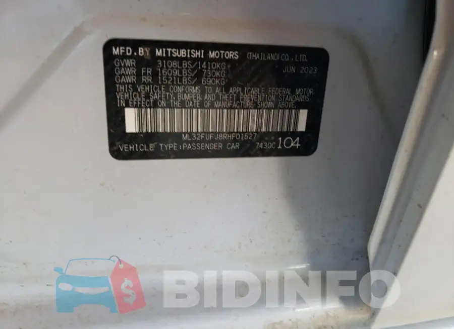 ML32FUFJ8RHF01527 Photo# 12