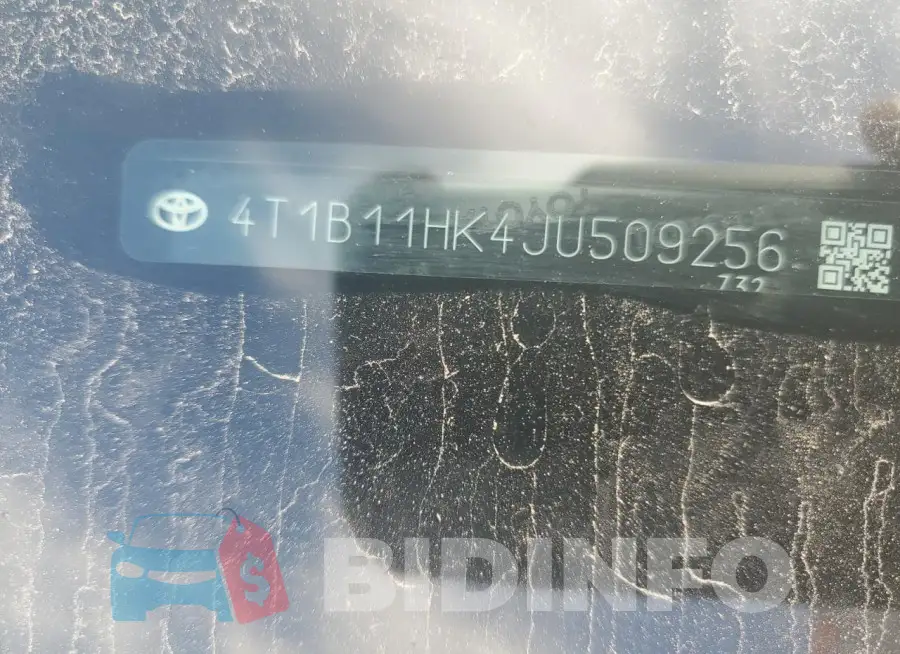 4T1B11HK4JU509256 Photo# 12