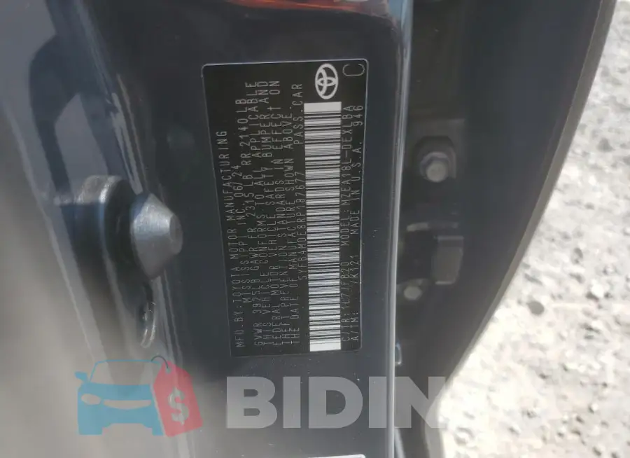 5YFB4MDE8RP187677 Photo# 12