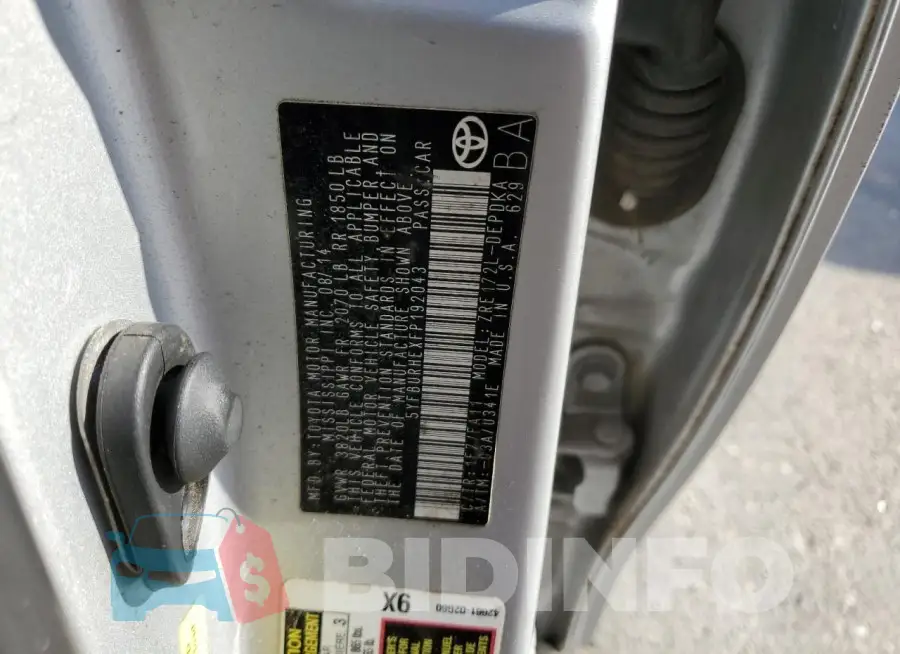 5YFBURHEXFP192043 Photo# 13