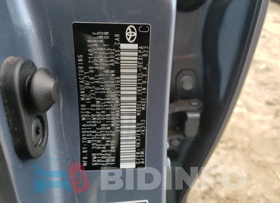 5YFEPMAE5MP261168 Photo# 12