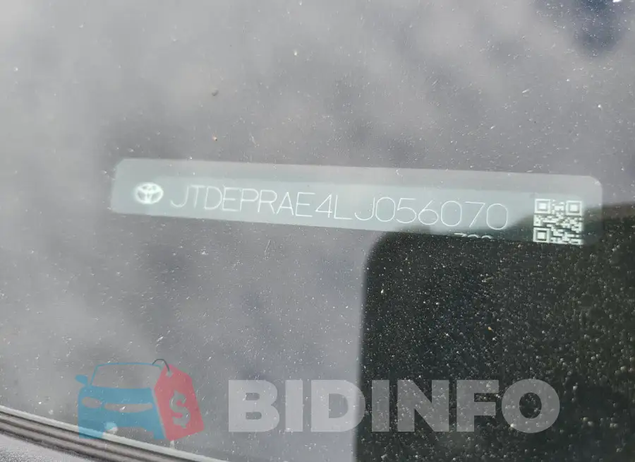 JTDEPRAE4LJ056070 Photo# 12
