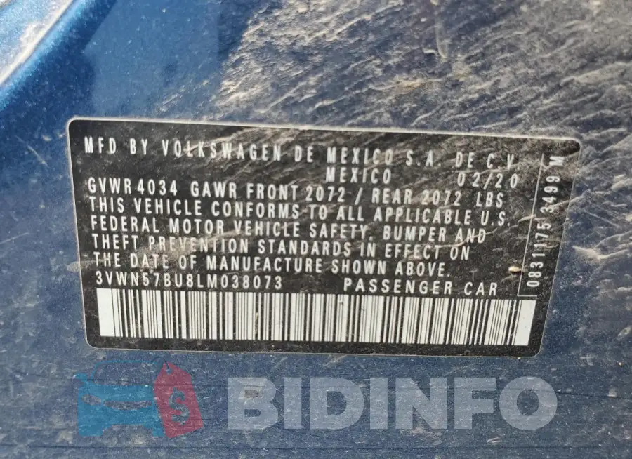 3VWN57BU8LM038073 Photo# 12