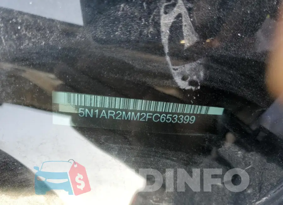 5N1AR2MM2FC653399 Photo# 13