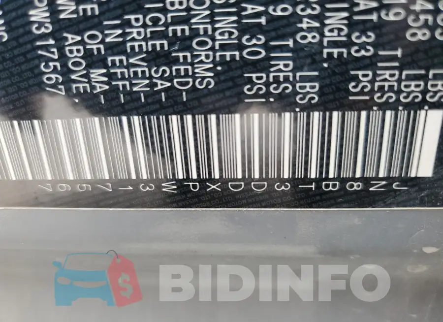 JN8BT3DDXPW317567 Photo# 13