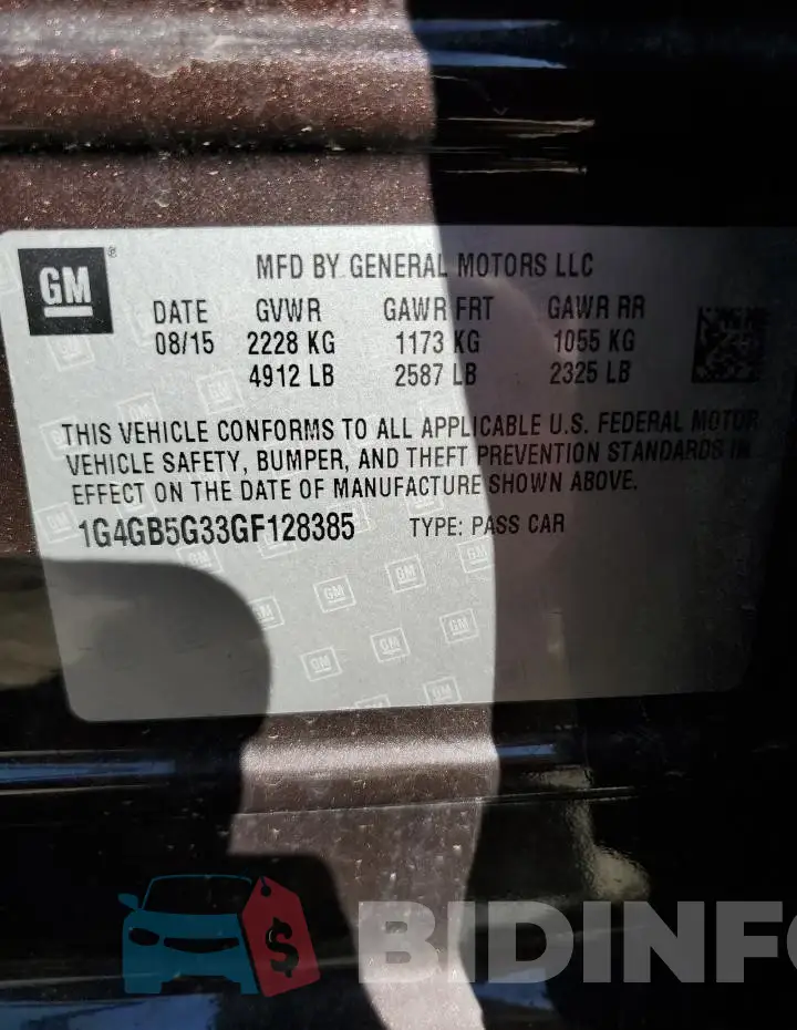 1G4GB5G33GF128385 Photo# 12