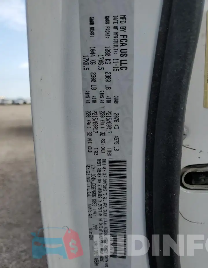 1C4NJDEB7GD616852 Photo# 14