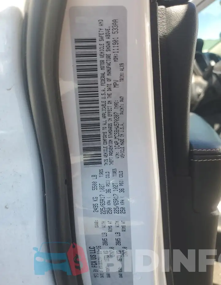 1C4PJMCS8HW570207 Photo# 13