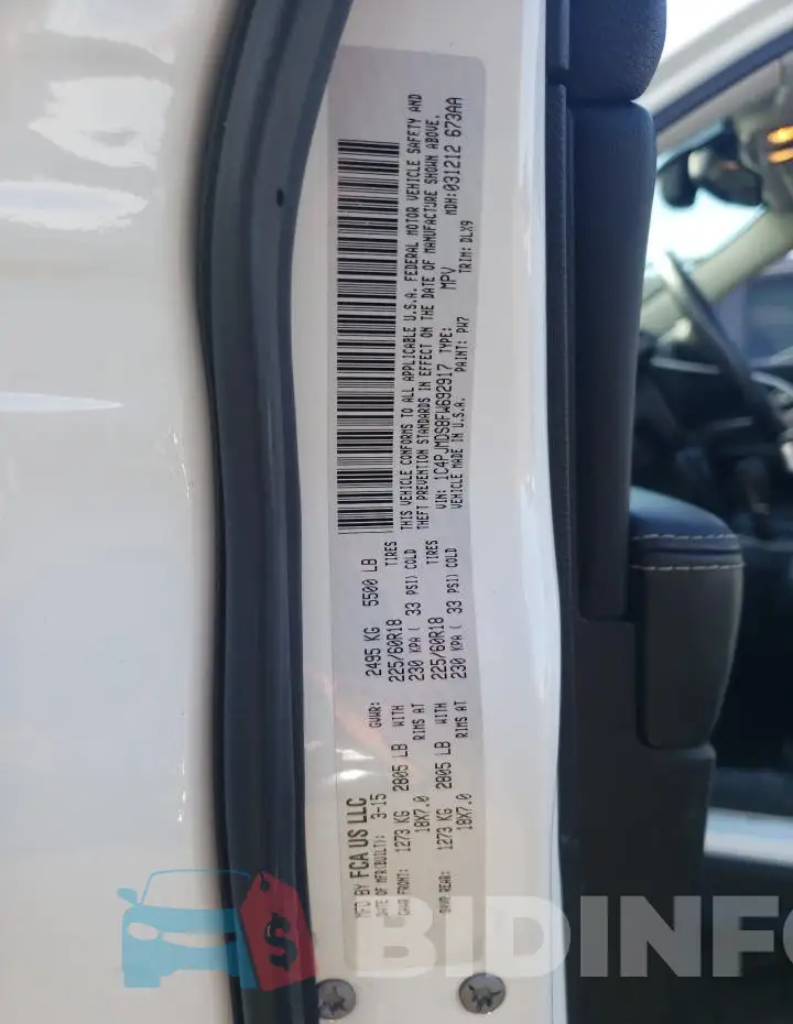 1C4PJMDS8FW692917 Photo# 12