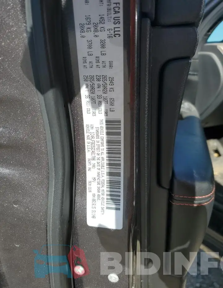 1C4RJFBG5GC461706 Photo# 13
