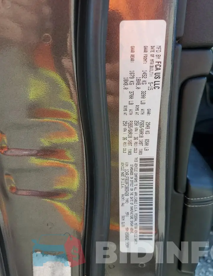 1C4RJFBG9FC865428 Photo# 13
