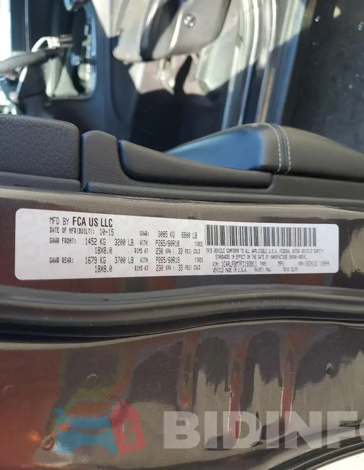 1C4RJFBM7FC193911 Photo# 13