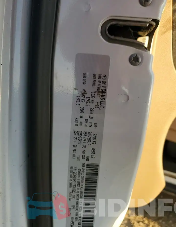 2C4RDGBG1FR703815 Photo# 14